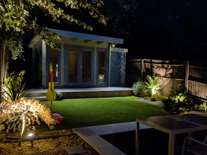 anti glare garden lighting in northamptonshire