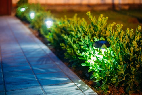 garden lighting electrician in northamptonshire